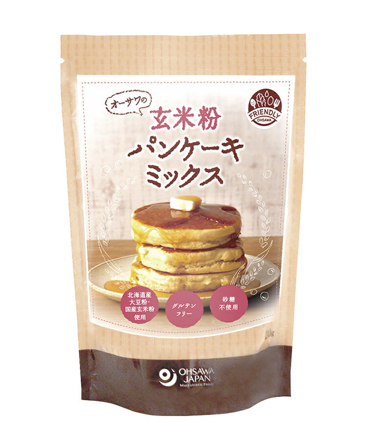 Mix Powder - オーサワの玄米粉パンケーキミックス　200g