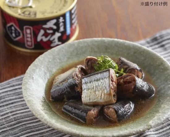 【1ケース24缶入】木の屋石巻水産　さんま醤油味付 170g