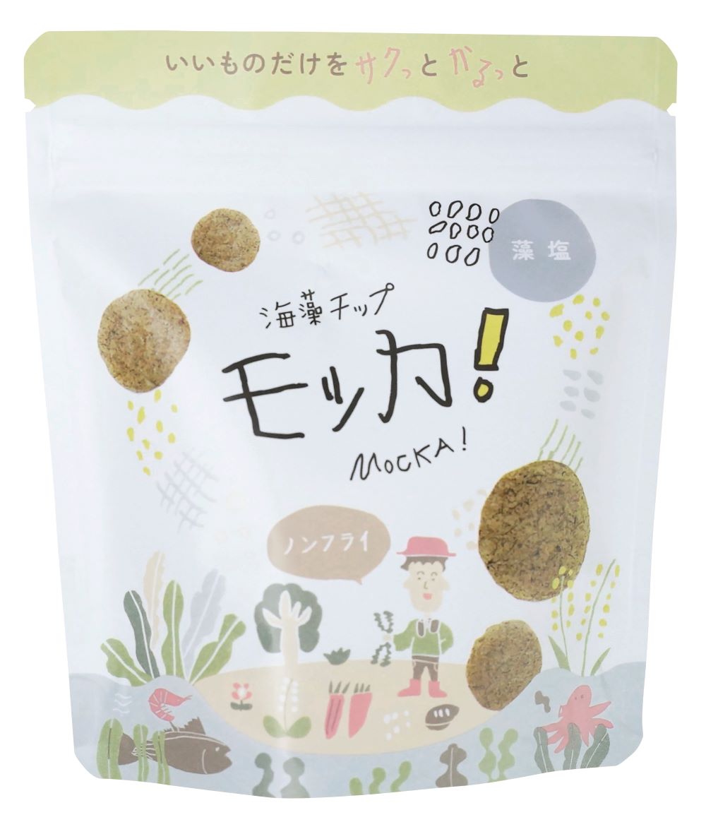 樂天商城 - 海藻チップ モッカ！藻塩　35g(40～50枚)