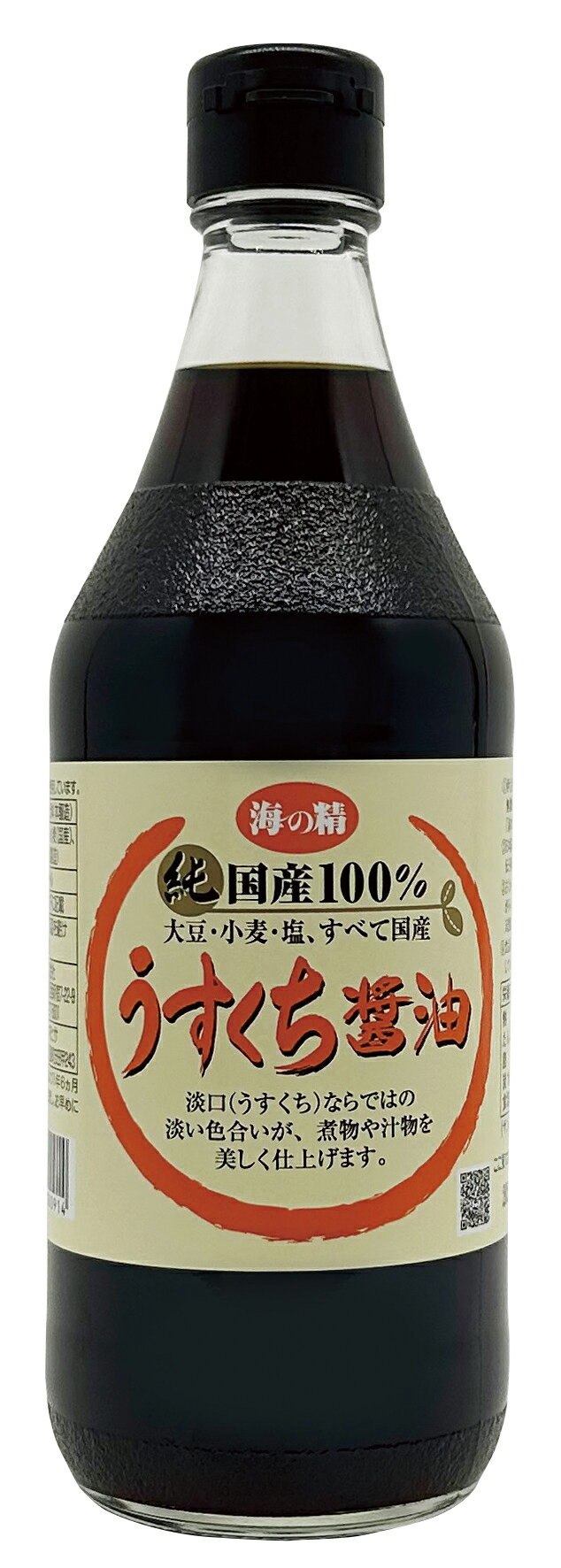 Rakuten - 海の精 国産うすくち醤油　500ml