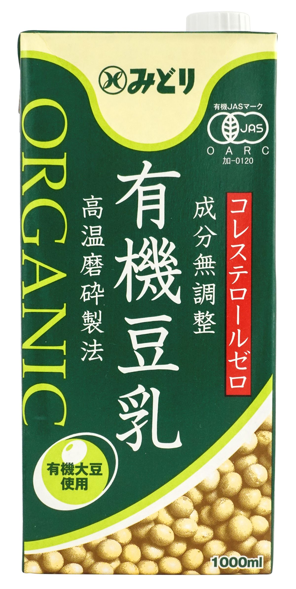有機大豆100％使用　クセがなく、さらっとして飲みやすい ・大豆固形分8%以上 ・高温磨砕製法により大豆の青臭さを抑えた ・そのまま飲むほか、幅広い料理に 原材料 有機大豆(アメリカ) 販売者名・輸入者名 九州乳業株式会社