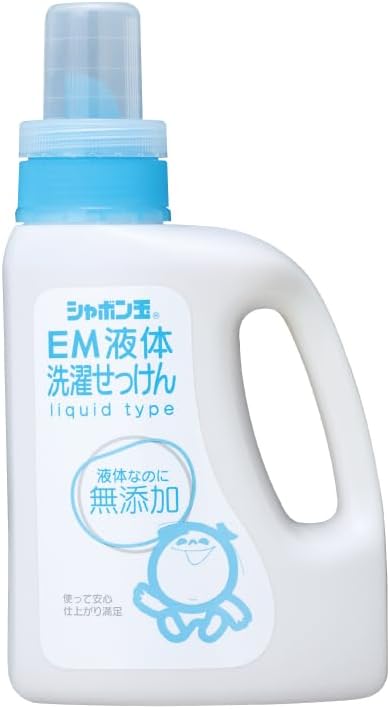 EM液体洗濯せっけん・ボトル（1200ml）【シャボン玉】EM,液体,洗濯,せっけん,シャボン玉,石けん,柔らか,洗い上がり,初心者,洗剤のサムネイル