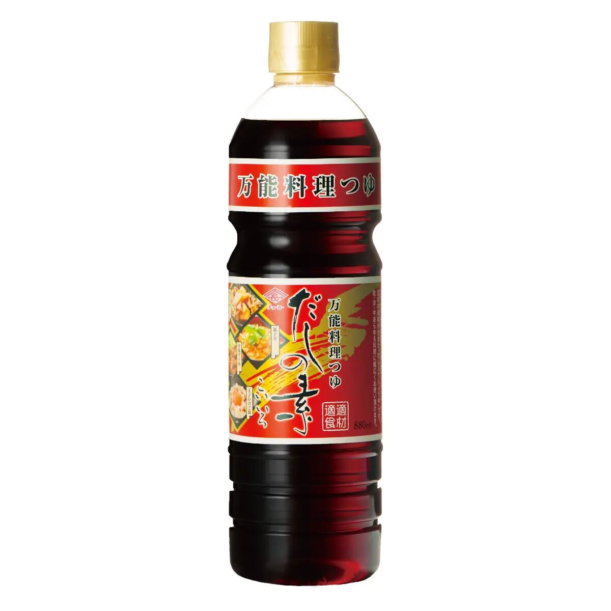 乐天商城 - チョーコー醤油株式会社　本醸造丸大豆醤油使用　だしの素　こいくち　880ml　醤油,だし,丸大豆,本醸造,こいくち,風味,料理,濃縮,和食,洋食,中華,調味料,旨味,栄養,料理全般