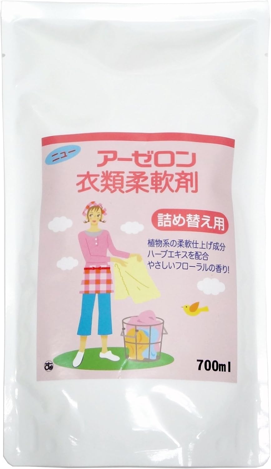 【在庫限り】有効微生物群　アーゼロン　衣類柔軟剤　詰替用　700ml　アーゼロン,有効微生物群,衣類柔軟剤,詰替用,700ml,自然派,微生物,善玉菌,植物由来,環境改善,安全,安心,柔軟剤,生分解促進剤