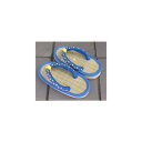 水の子い草使用 イグサぞうり(子供用青色)【20cm】 【18.5cm】【16.5cm】