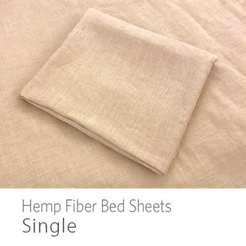 ヘンプシーツ　シングル【ご予約商品】