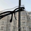 送料無料 保護メガネ 防護メガネ 保護眼鏡 保護めがね 簡易保護ゴーグル フェイスシールド フェイスガード 接客業 コンビニ 透明シールド 防塵 目立たない 飛沫防止 軽量