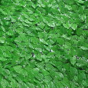 グリーンフェンス 緑のカーテン 50*300cm グリーンカーテン 目隠しフェンス ベランダ 庭 ガーデン 葉っぱ 人工植物 バラ 日よけ 壁掛け インテリア