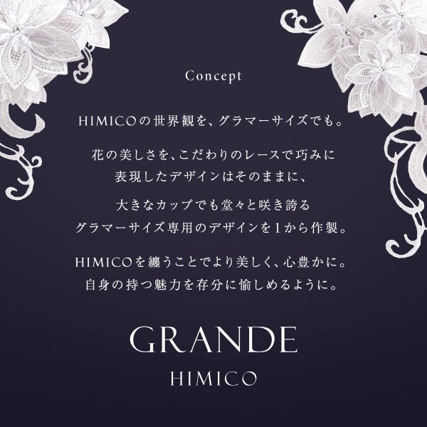 【メール便(5)】 HIMICO GRANDE 003 ガーターベルト グラマー 大きいサイズ Dalia ...