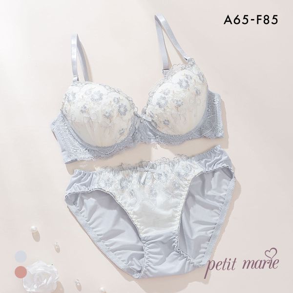 �ץ��ޥ꡼ �ߥ��ƥ��ե롼�� �֥饻�å� ABCDEF �֥饸�㡼 ���硼�� ���å� �����ɽ� ��� petit marie WHITE ��ǥ����� treli...