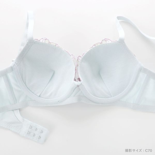 サンエイ 脇高 フェミニンカサブランカ ブラセット ABCD 脇肉 はみ肉すっきり 脇寄せ ブラジャー ショーツ セット 美胸 SANEI レディース trelinge 全2色 A70-M-D85-LL