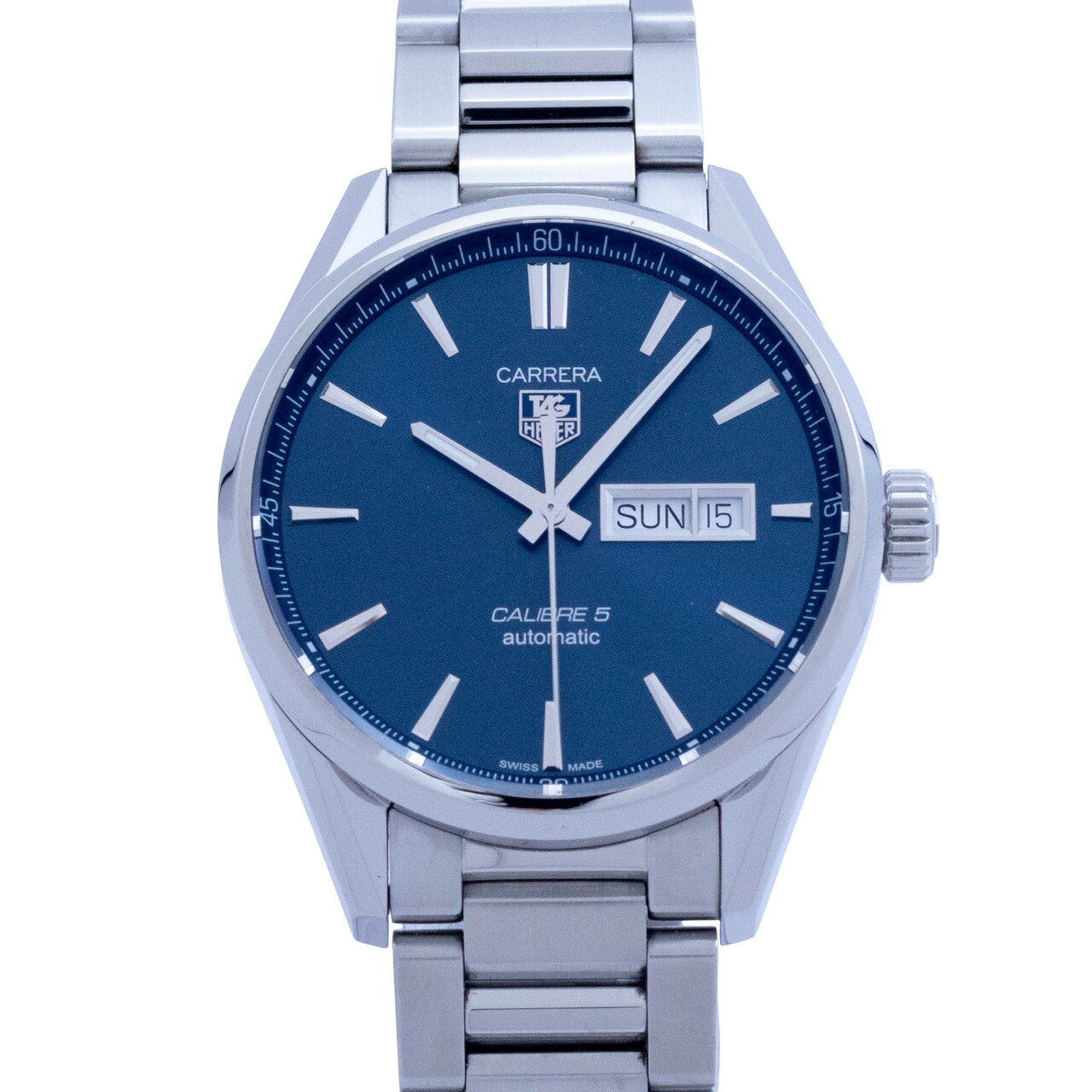 タグホイヤー TAG HEUER カレラ デイデイト WAR201E.BA0723 TAG Heuer Carrera 自動巻き 腕時計 メンズ・ユニセックス 青