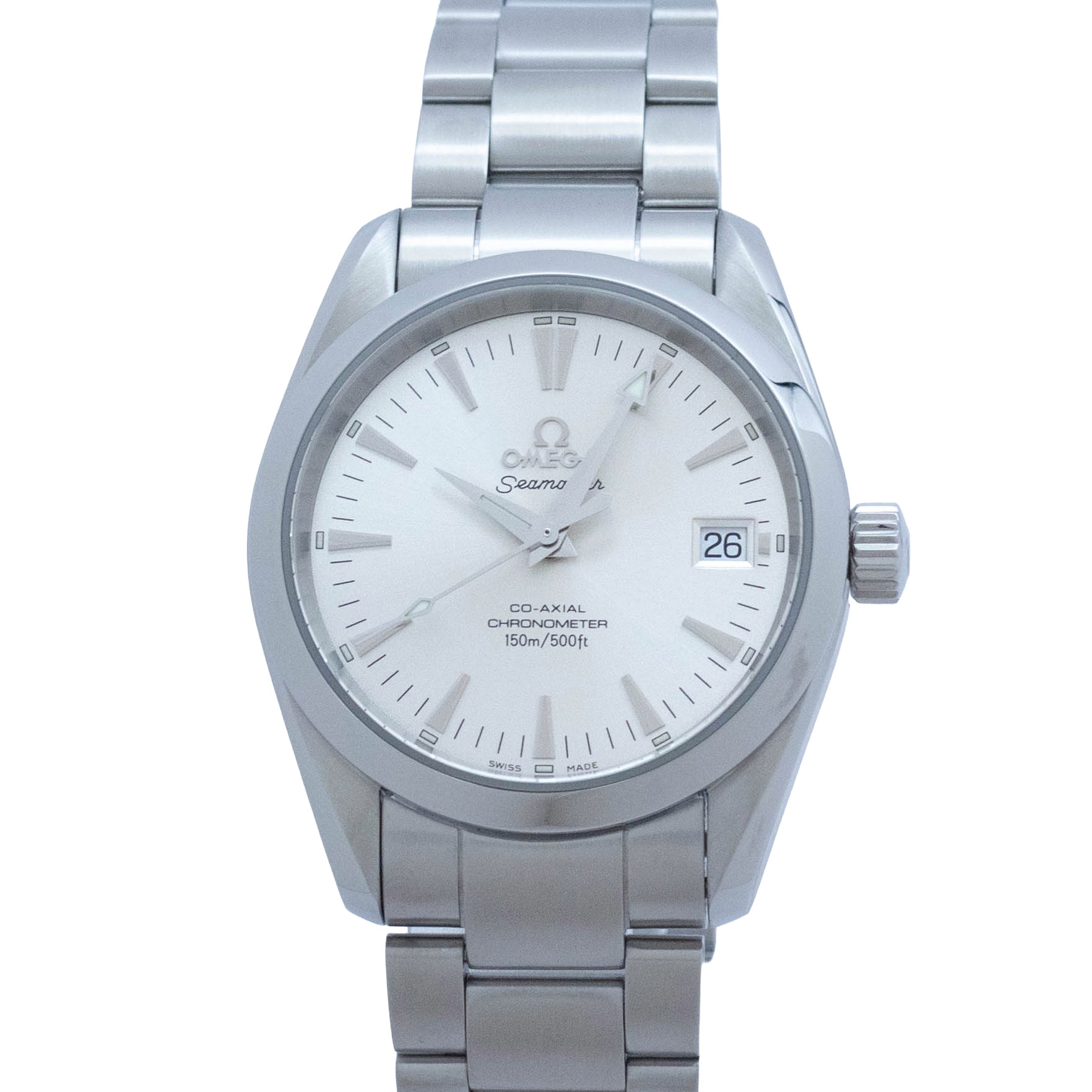 【中古】オメガ OMEGA シーマスター アクアテラ 2504.30 OMEGA Seamaster ...
