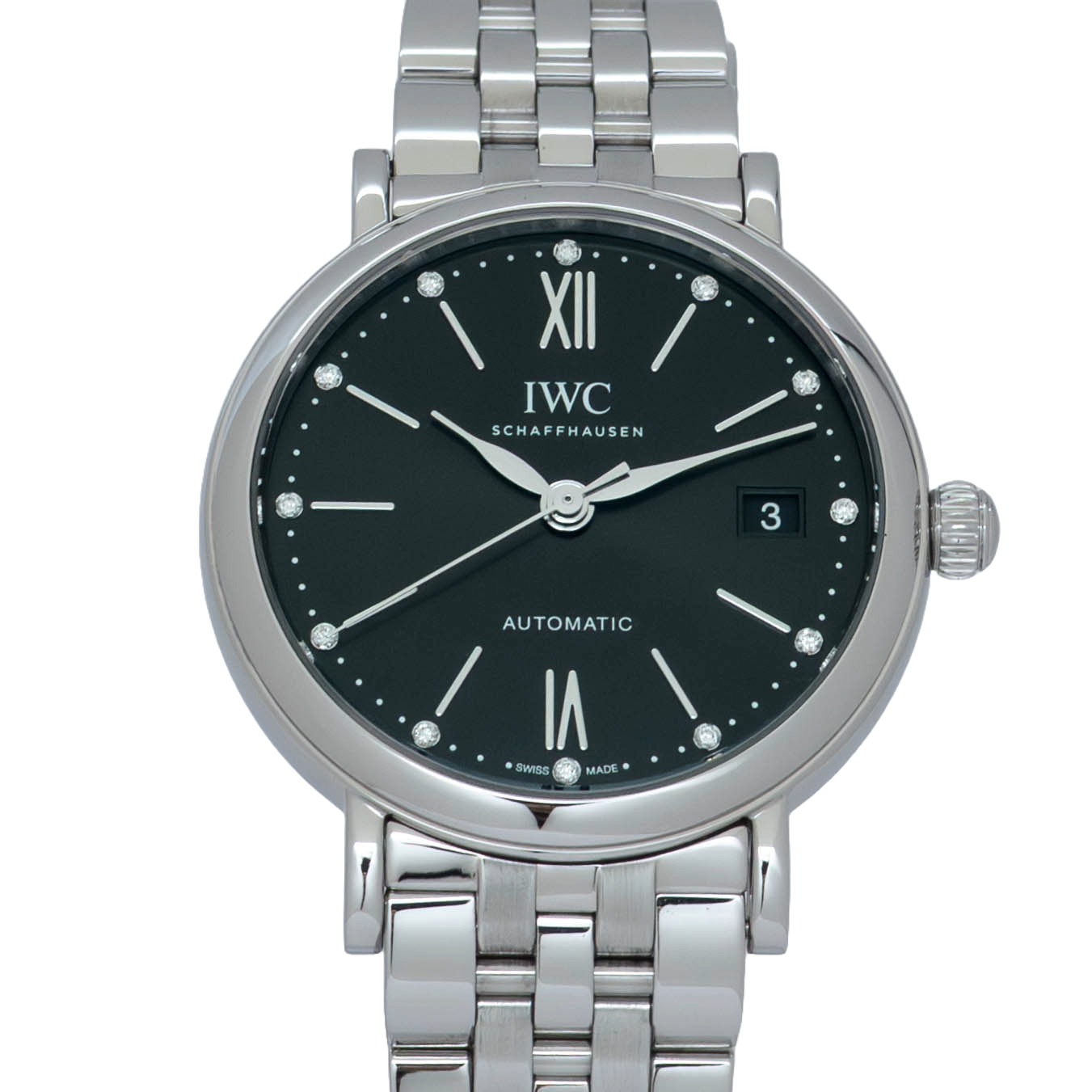 【中古】【箱・保証書付き】 アイダブリューシー IWC ポートフィノ IW458602 IWC Po ...