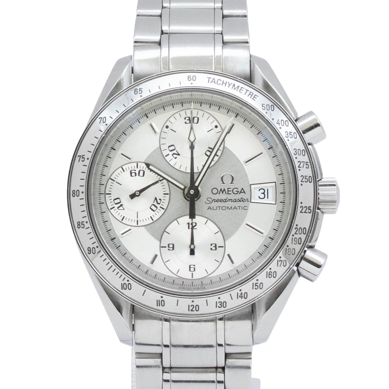 【中古】【保証書付き】 オメガ OMEGA スピードマスター 3513.30 OMEGA Speedmaster 自動巻き 腕時計 メンズ・ユニセックス シルバー