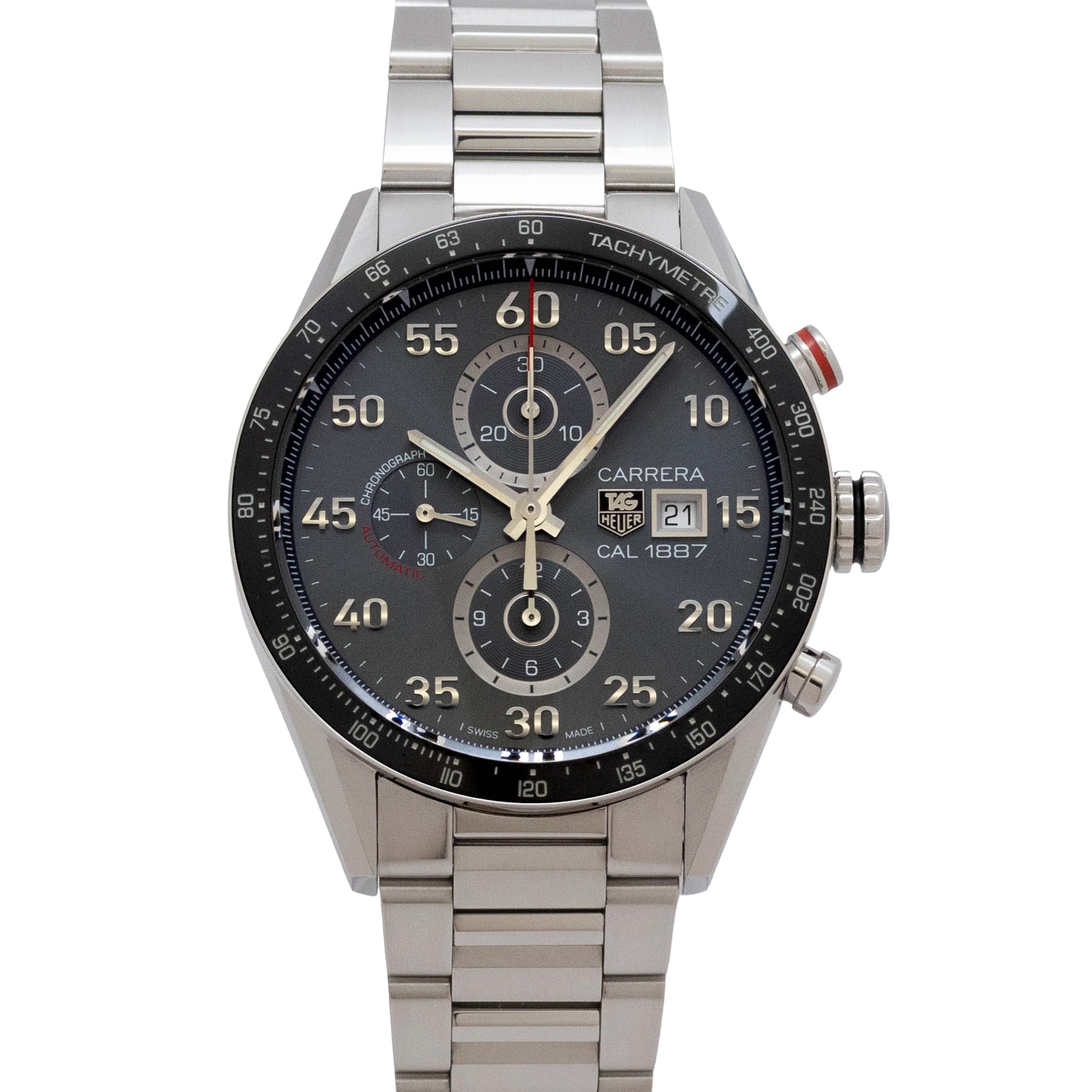 タグホイヤー TAG HEUER カレラ 1887 CAR2A11 TAG Heuer Carrera 自動巻き 腕時計 メンズ・ユニセックス グレー