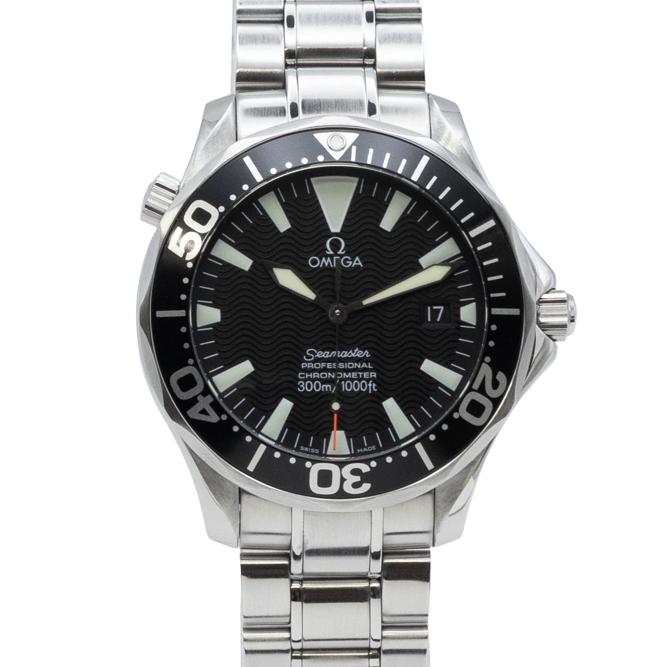 【中古】【箱・保証書付き】 オメガ OMEGA シーマスター 2254.50 OMEGA Seamaster 自動巻き 腕時計 メンズ・ユニセックス 黒