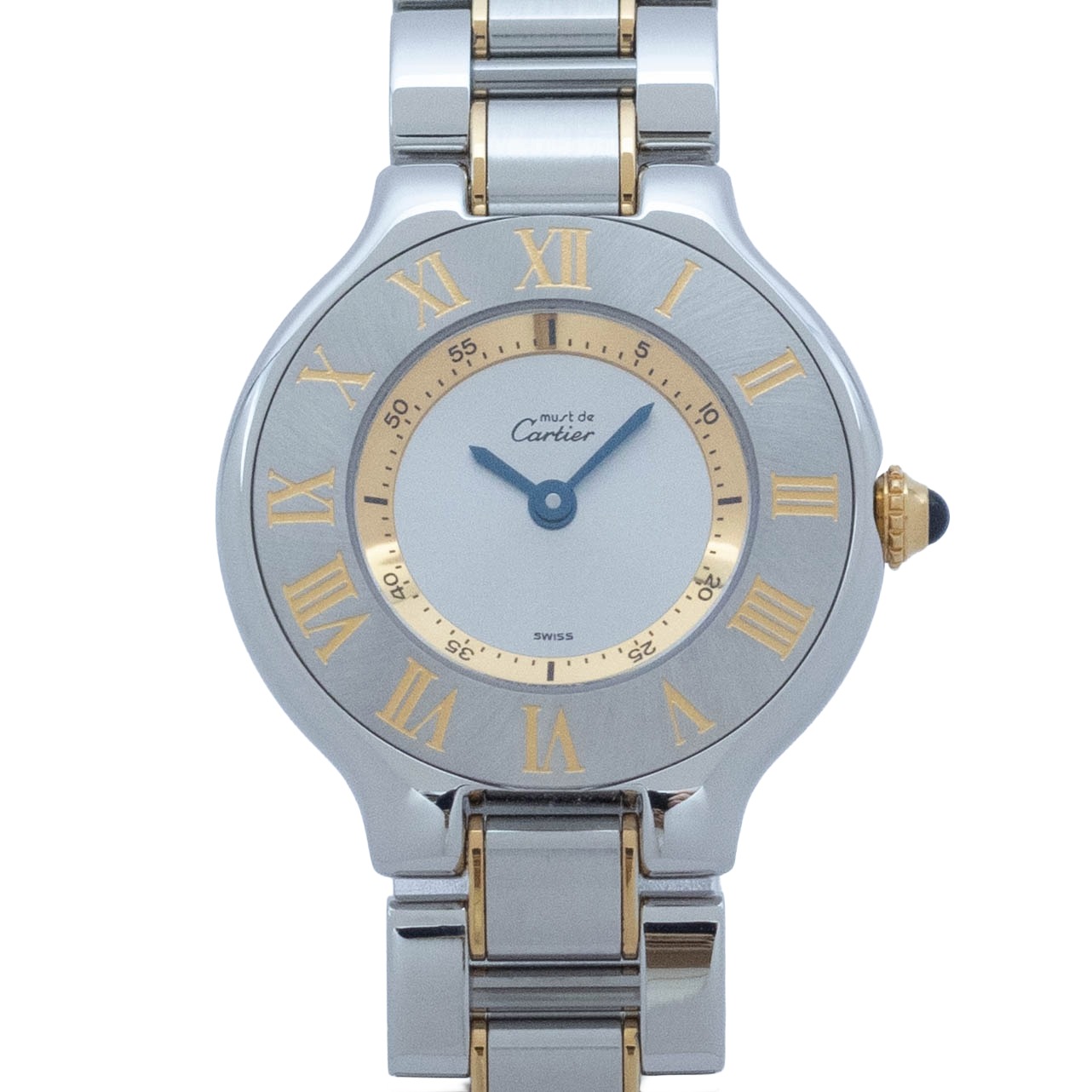 【中古】カルティエ Cartier マスト ドゥ カルティエ W10073R6 Cartier Mu ...