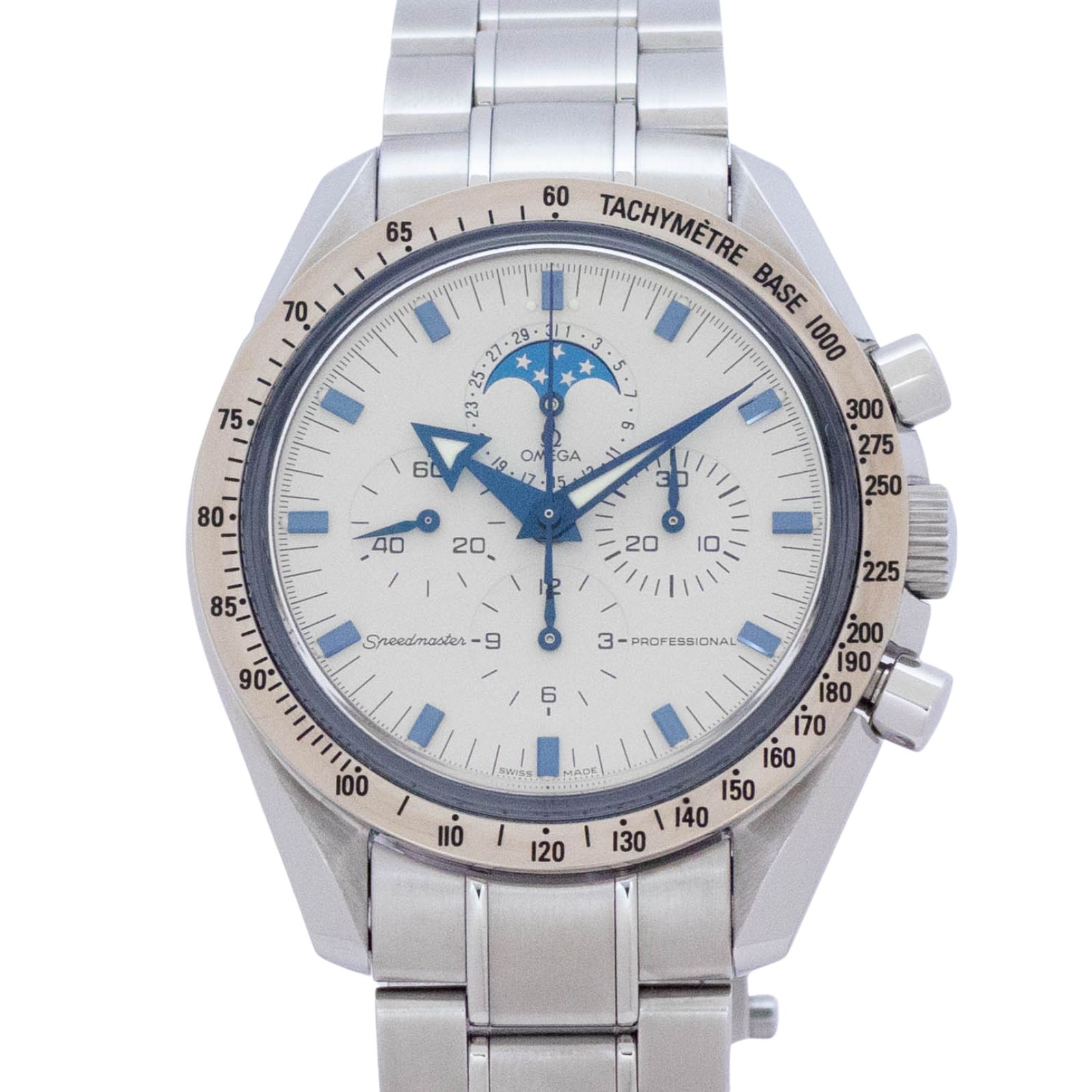 樂天商城 - 【中古】【保証書付き】 オメガ OMEGA 3575.20 OMEGA Speedmaster 手巻き 腕時計 メンズ・ユニセックス アイボリー