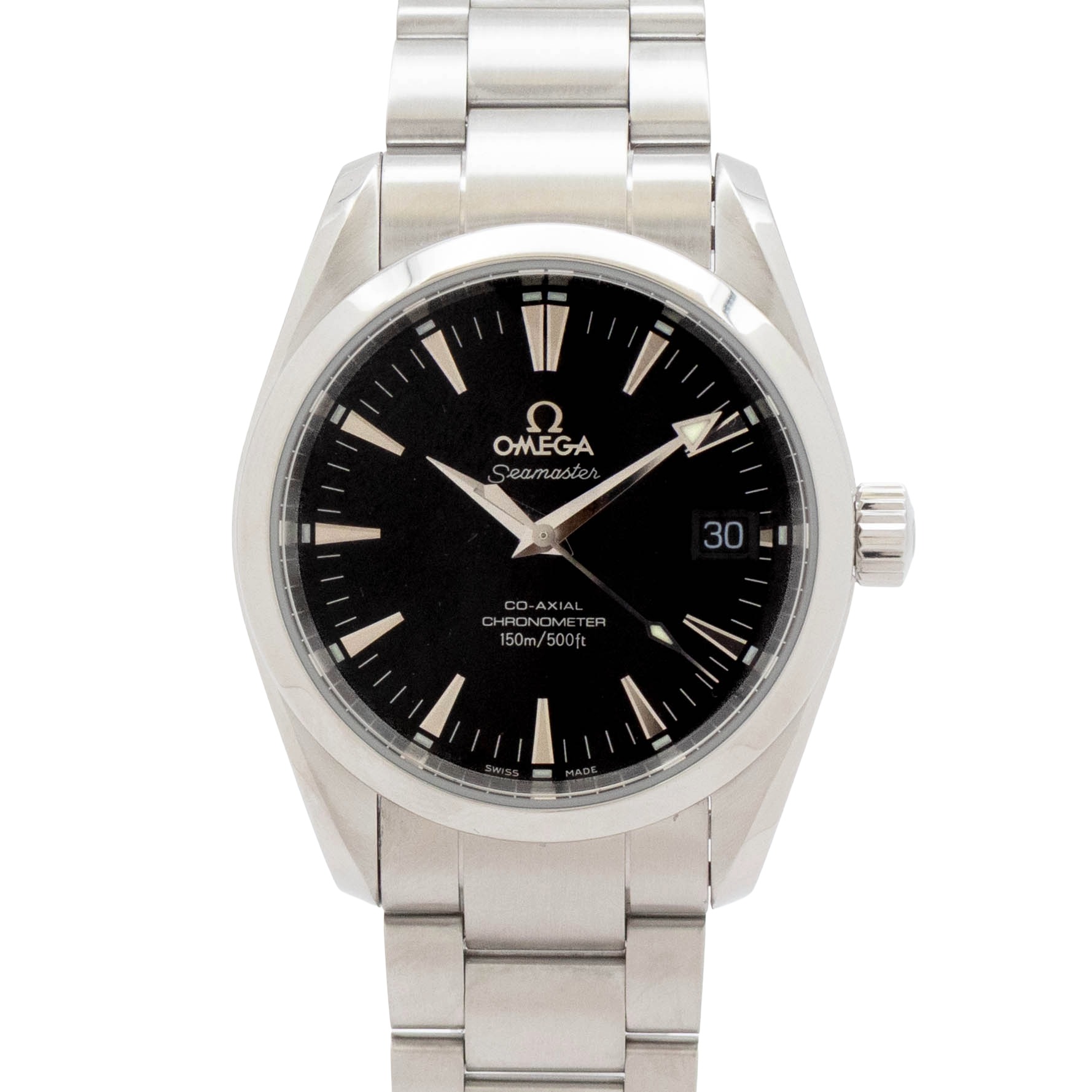 乐天商城 - 【中古】【箱・保証書付き】 オメガ OMEGA シーマスター 2504.50 OMEGA Seamaster 自動巻き 腕時計 メンズ・ユニセックス 黒