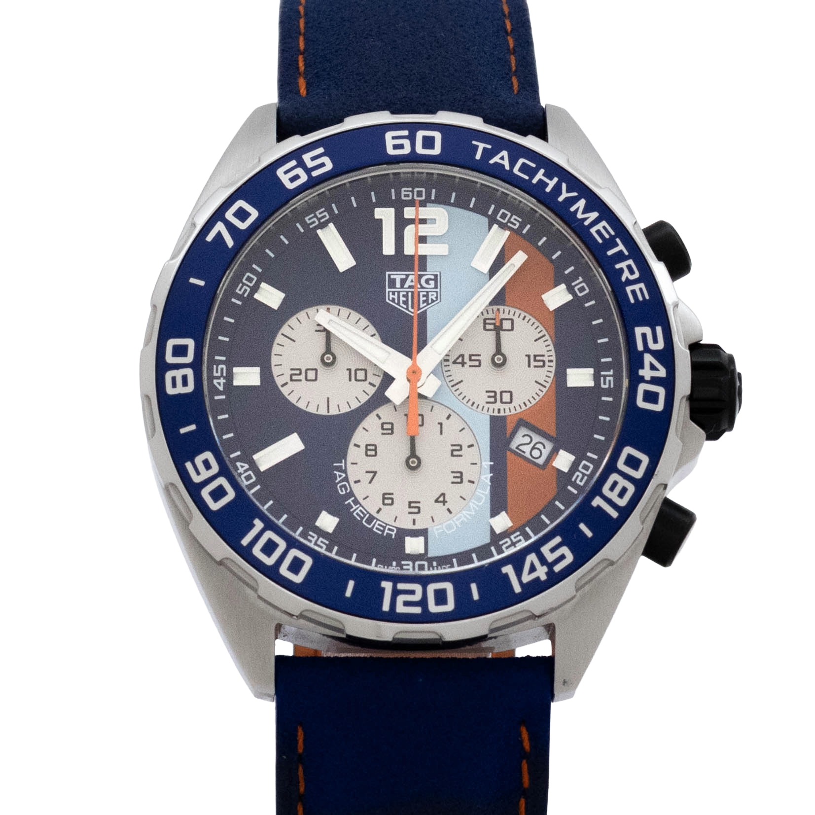 樂天商城 - 【中古】【箱・保証書付き】 タグホイヤー TAG HEUER フォーミュラ1 CAZ101N TAG Heuer Formula 1 クォーツ 腕時計 メンズ・ユニセックス 青