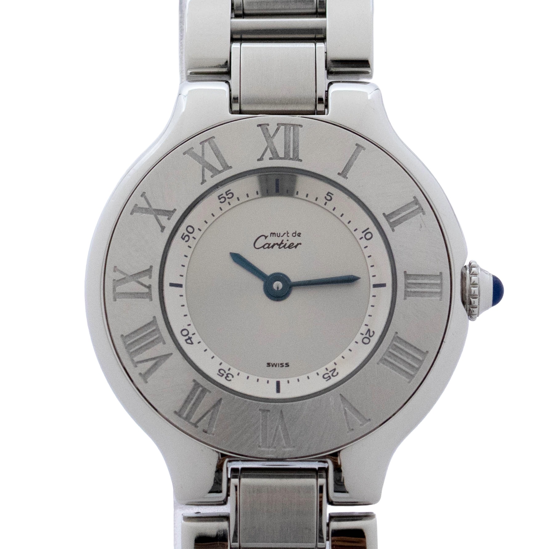 【中古】【箱・保証書付き】 カルティエ Cartier マスト ドゥ カルティエ W10109T2  ...