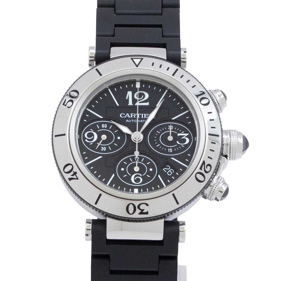 【中古】【箱・保証書付き】 カルティエ Cartier パシャ W31088U2 Cartier P ...