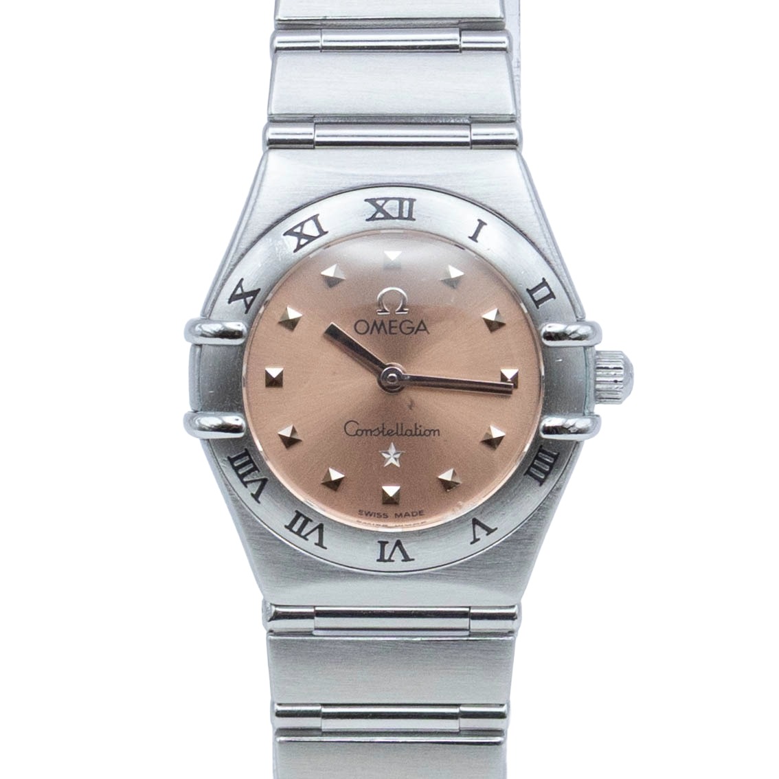 オメガ OMEGA コンステレーション 1561.61 OMEGA Constellation クォーツ 腕時計 レディース ピンク