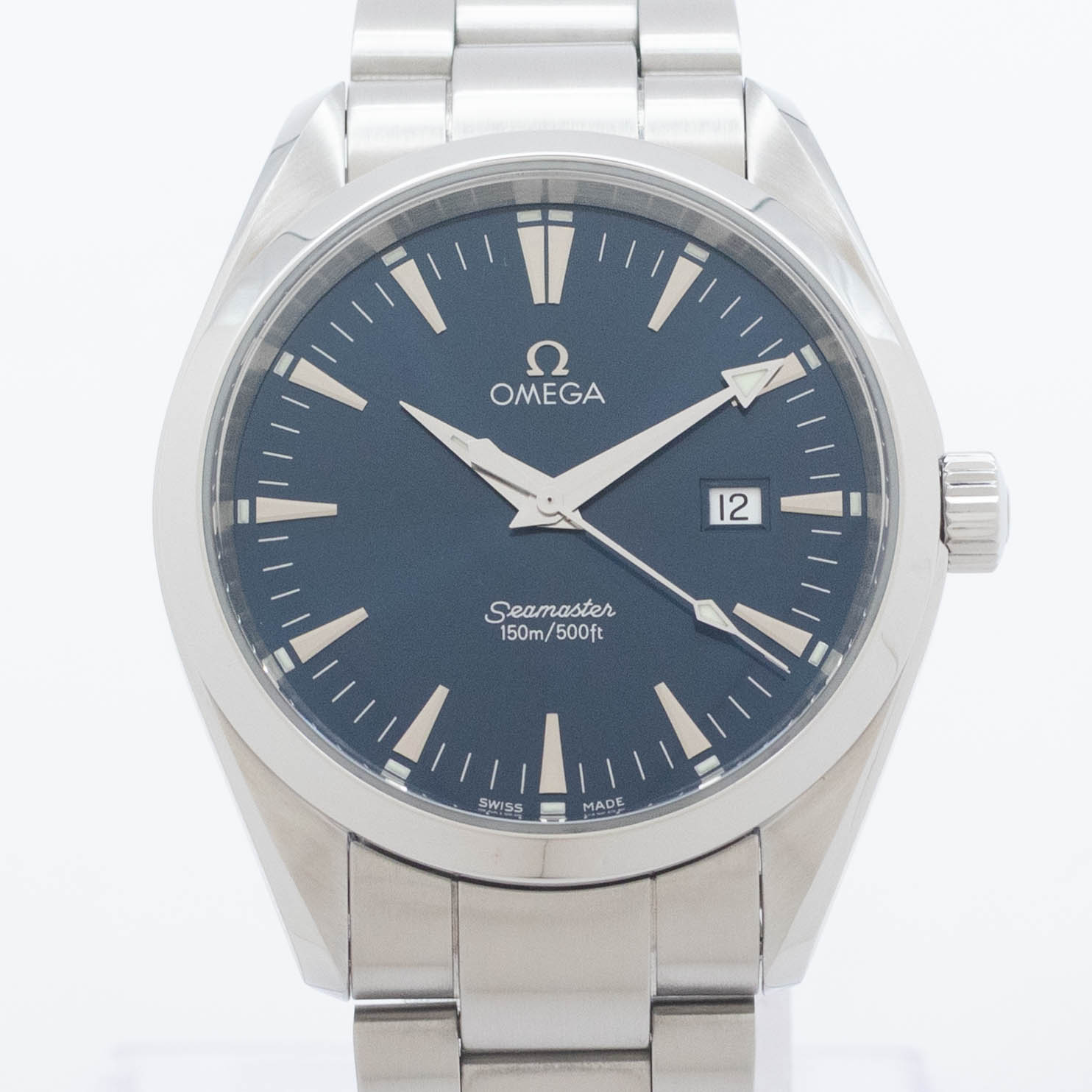 オメガ OMEGA シーマスター アクアテラ 2517.80 OMEGA Seamaster Aqua Terra クォーツ 腕時計 メンズ・ユニセックス 青