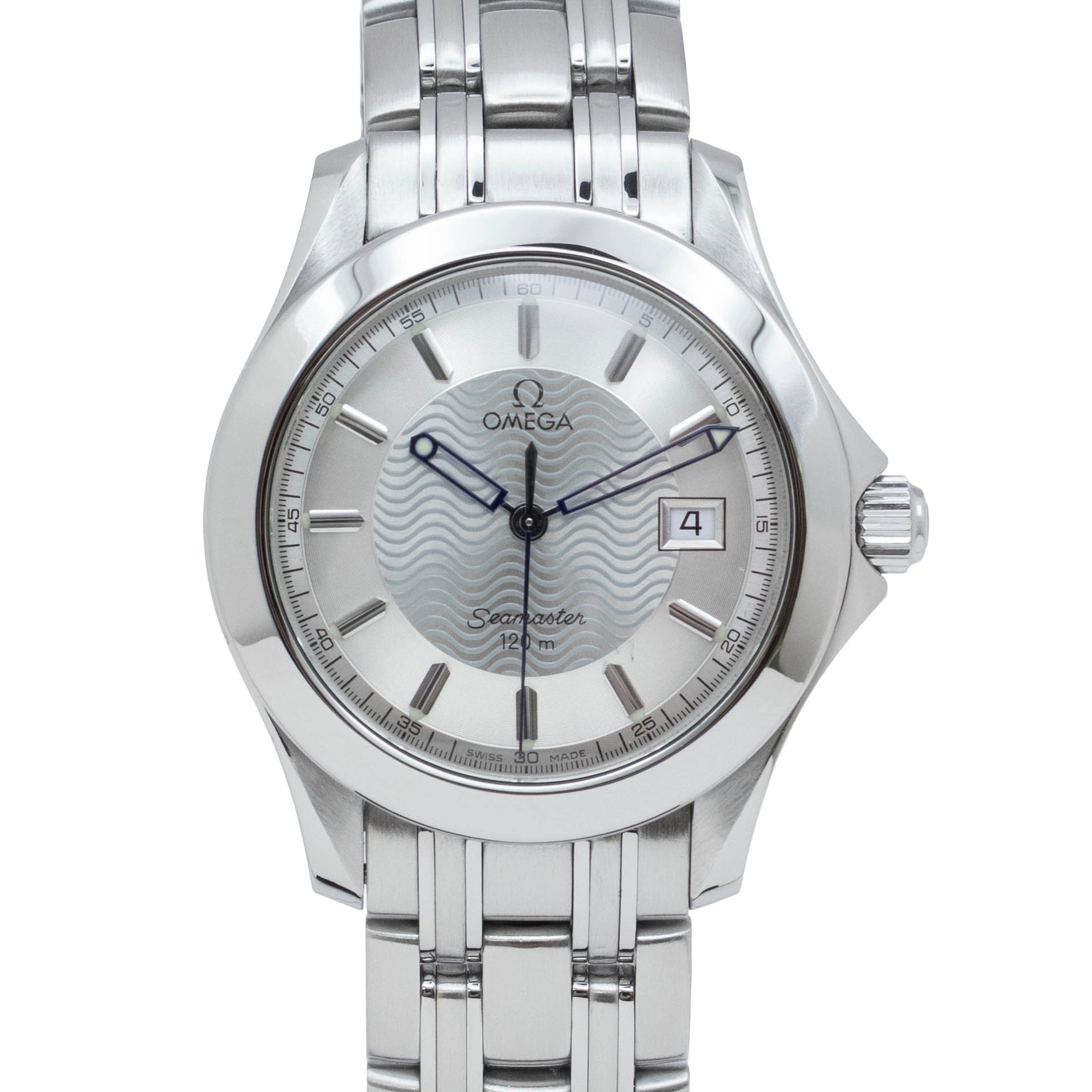 【中古】【箱・保証書付き】 オメガ OMEGA シーマスター 2511.31 OMEGA Seamaster クォーツ 腕時計 メンズ・ユニセックス シルバー