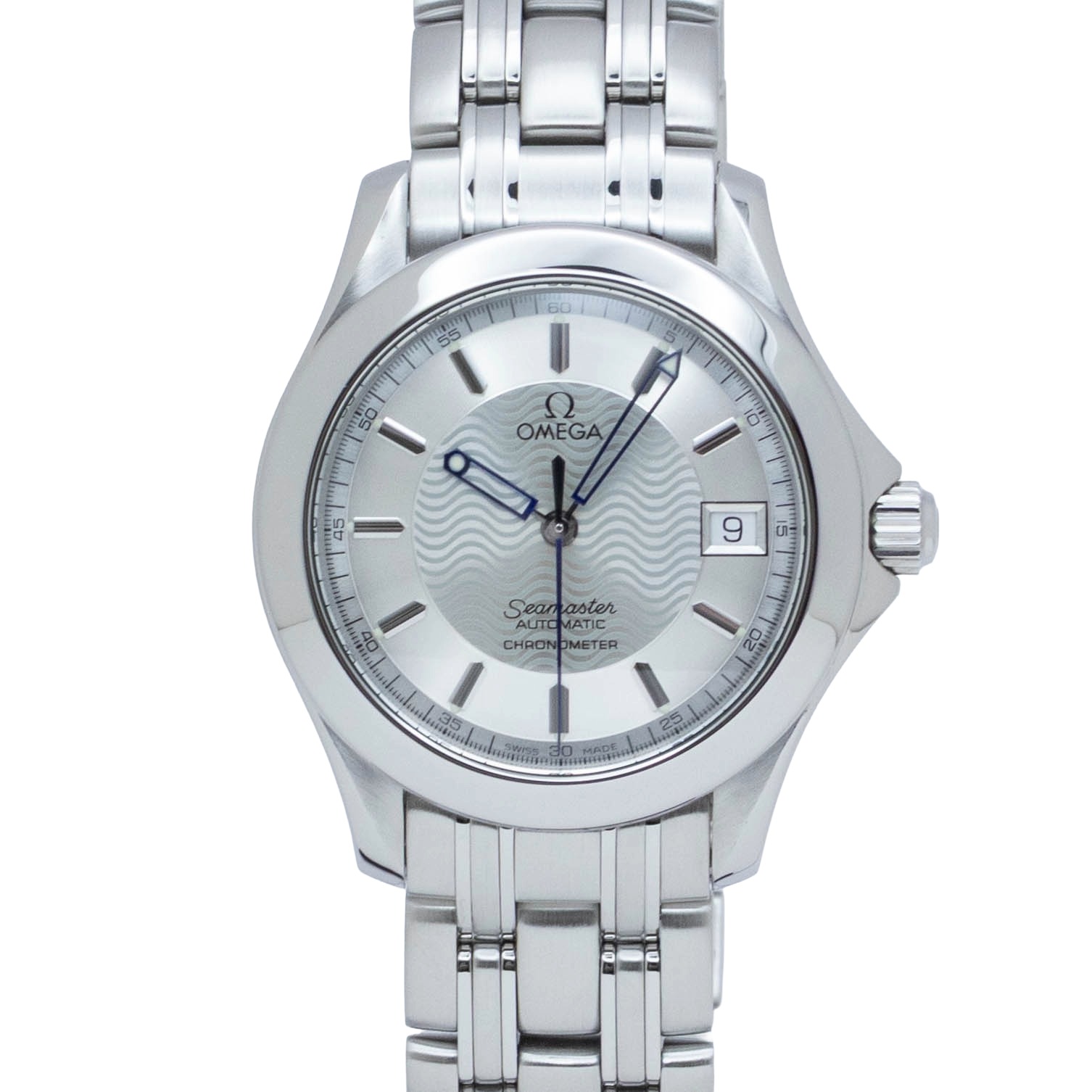 【中古】【箱・保証書付き】 オメガ OMEGA シーマスター 2501.31 OMEGA Seamaster 自動巻き 腕時計 メンズ・ユニセックス シルバー