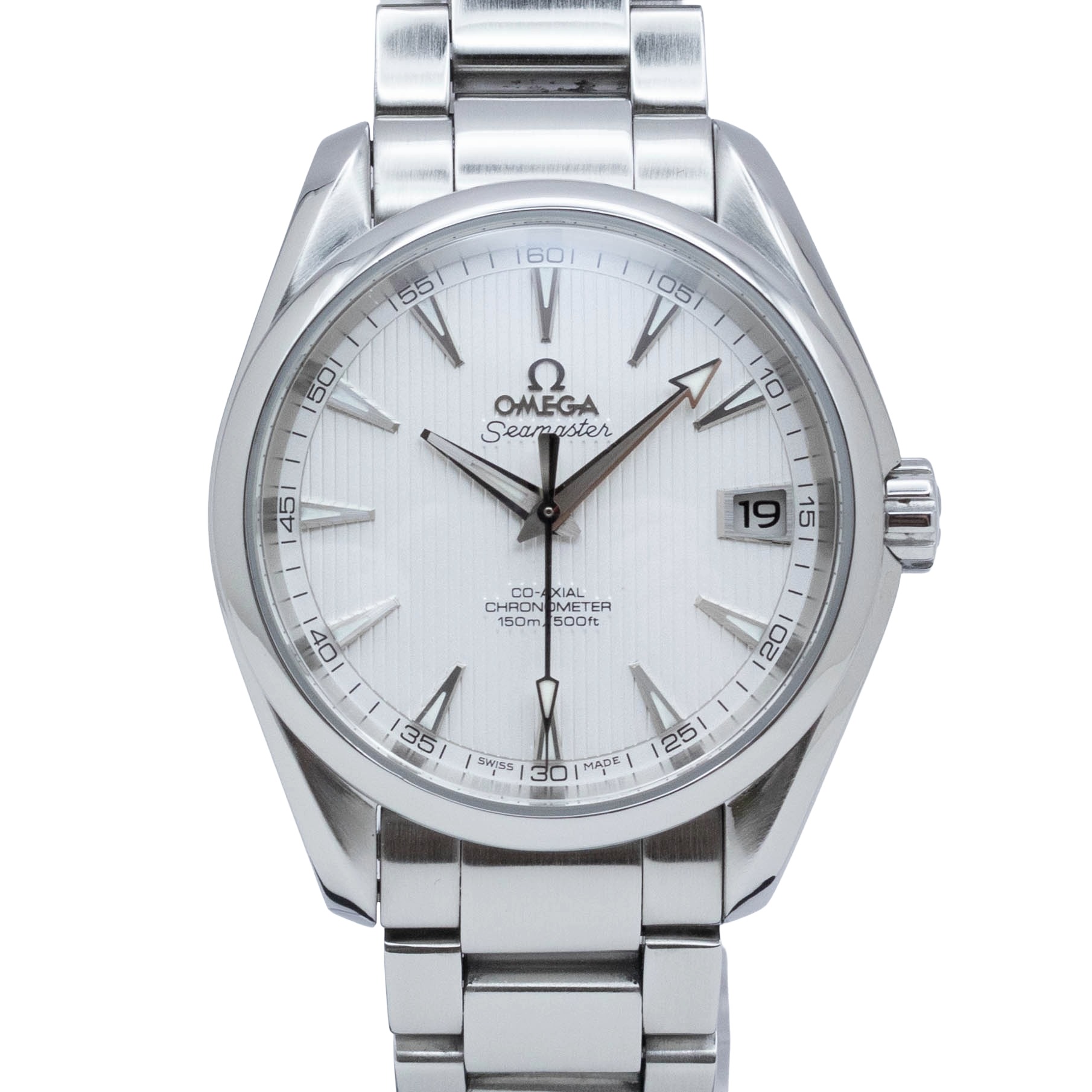 【中古】【保証書付き】 オメガ OMEGA シーマスター アクアテラ 231.10.39.21.02.001 OMEGA Seamaster Aqua Terra 自動巻き 腕時計 メンズ・ユニセックス シルバー