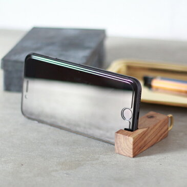 WOOD モバイルスタンド 携帯置き スマートフォン スタンド ミニ