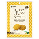 オーサワの米粉クッキー かぼちゃ 60g 10袋 石川産米粉使用 かぼちゃの豊かな風味 卵・乳製品不使用 小麦不使用 北海道産かぼちゃ使用 着色料・香料不使用 グルテンフリー