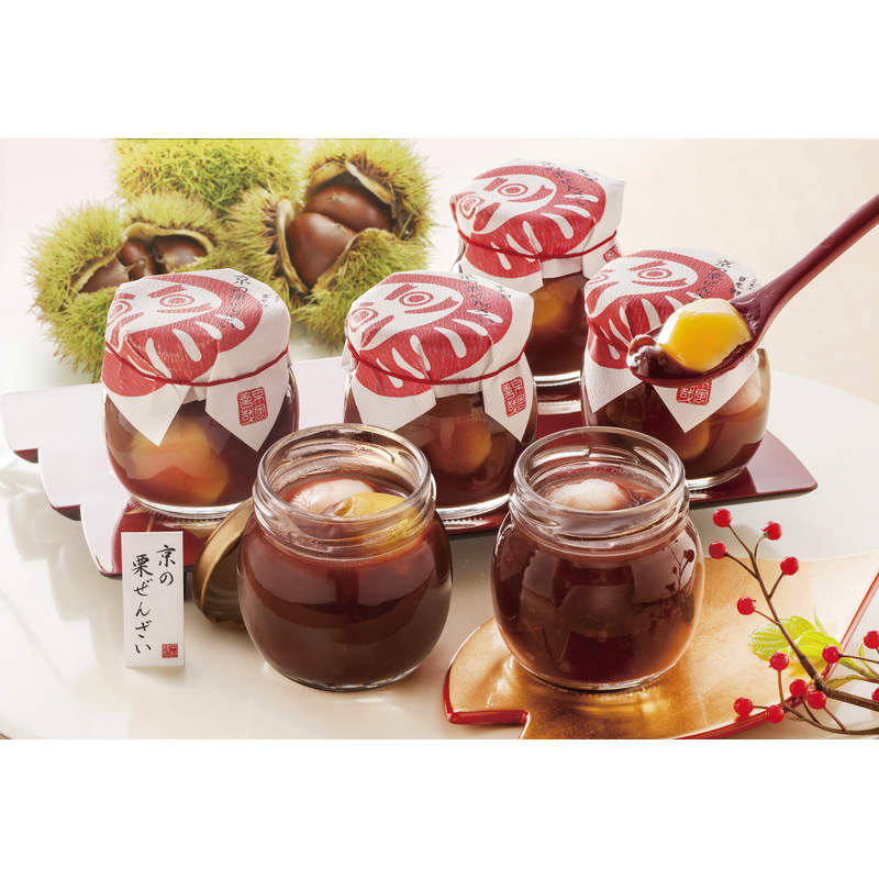 京都 養老軒 京の栗ぜんざい YJ-BZ【直送品】 京都で人気の和菓子店、養老軒の栗ぜんざいが、レンジで温めるだけで簡単にお召し上がり頂けます。食べやすく仕上げた柔らかなおもちと小豆の食感をお楽しみください（お届け可能期間：11月17日～12月下旬頃まで）