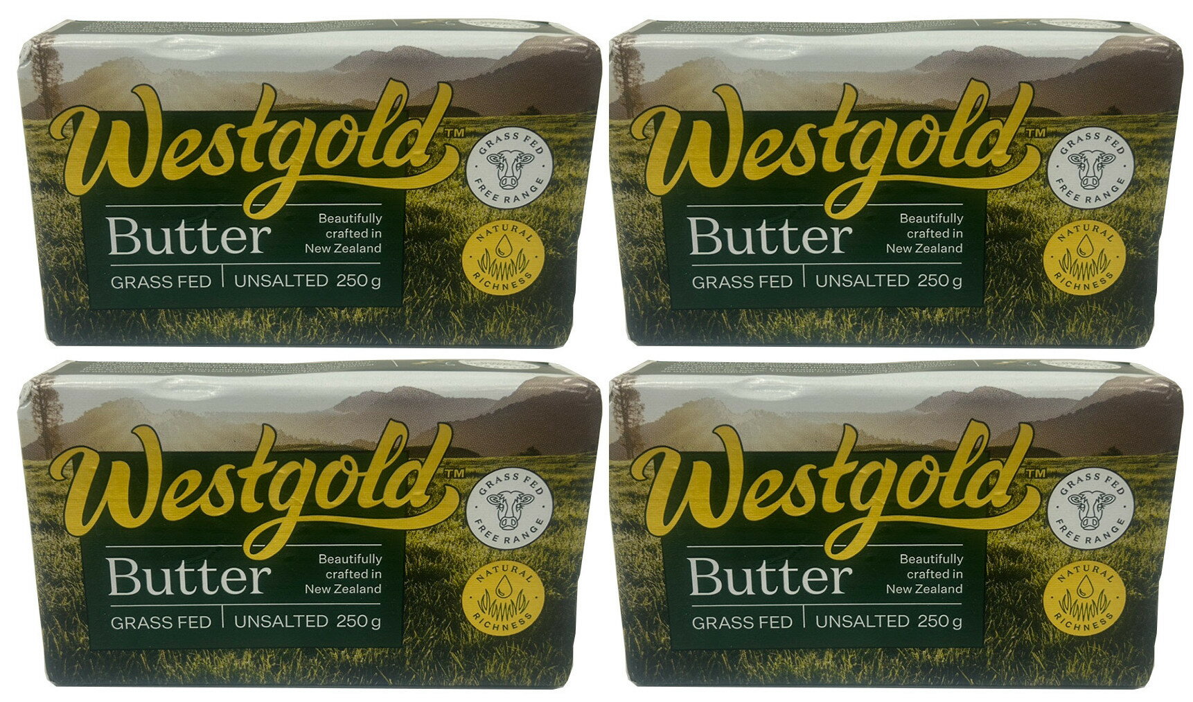 Westgold ȥ ̵Х 250g 4ġ ˥塼ɻ Υߥ륯줿͹⤯̣饹եåɥХݥɥХءֻ GRASSFEDunsalted 1kgХޡץå 3ʥƤᡣ
