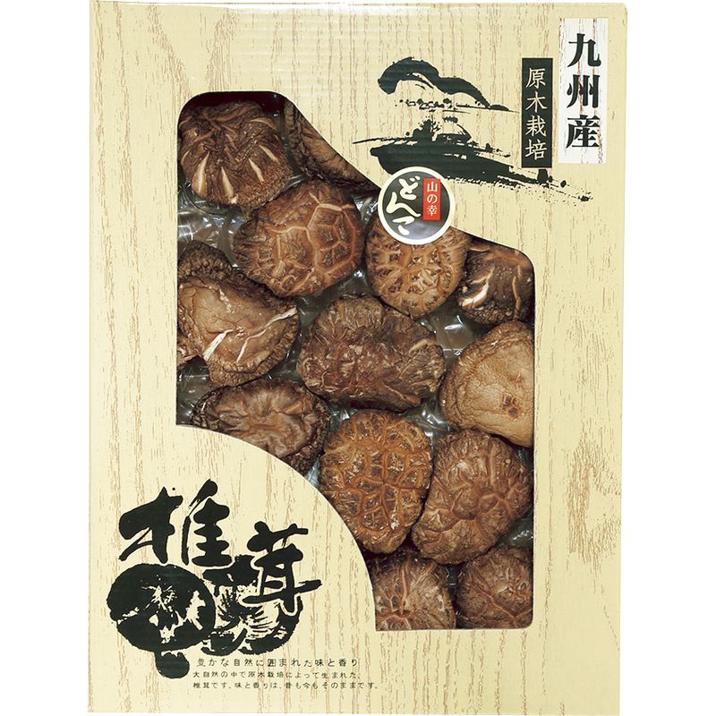 九州産 どんこ椎茸 低カロリー、高タンパク質、食物繊維が多くビタミンDが豊富な九州産どんこ椎茸です。