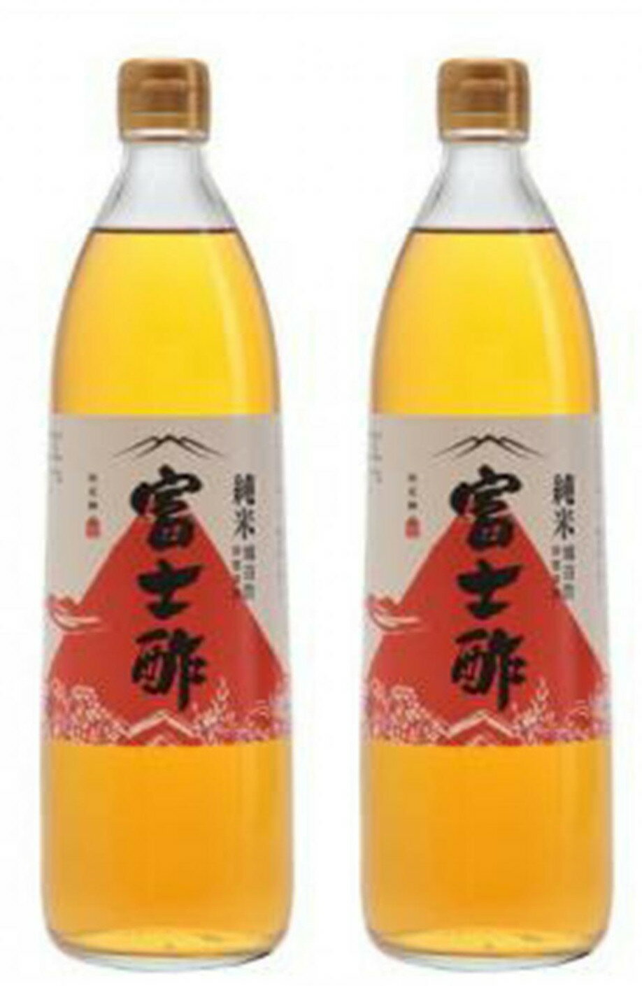 飯尾醸造 純米富士酢900ml 2本セット 強い旨味とコク。伝統手法で長期熟成した純米酢。まろやかな純米酢ですから どんなお酢料理にもお使いいただけます。特に 酢の物 お寿司 酢漬け ドレッシング 炒め物 エスニック料理など お酢がキメテのお料理におすすめ。