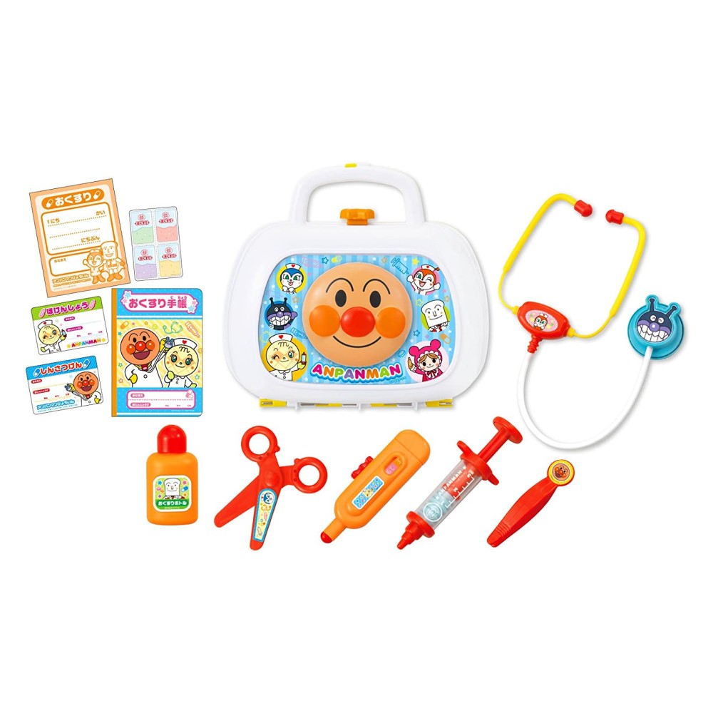 【訳アリ:外箱にヘコミ、シワなど若干のイタミがあります】アンパンマン しんさつしちゃお! アンパンマンの おいしゃさんセット DX ジョイパレット(JOYPAL...
