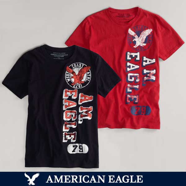 【Tシャツ】【AE Graphic T】着心地抜群のシンプルなTシャツ♪★高品質★【AMERICAN EAGLE】アメリカンイーグルメンズ・カジュアルウェア・アメカジ・Tシャツ・半袖激安 SALE 正規品 本物保証・USA直営店仕入アバクロ/ホリスター/ハイドロゲン/通販限定特価エアロポステール 好きに (aet0157)