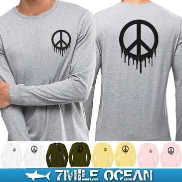 メール便 送料無料 7MILE OCEAN メンズ 長袖 tシャツ ロングTシャツ ロンT インパクト おもしろ 人気 ブランド プリント ロゴ アメカジ ストリート S M L XL XXL 大きい ビッグサイズ対応 秋冬物