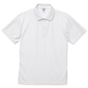 ポロシャツ 半袖 メンズ 鹿の子 ノンブリード スペシャルドライ XXXL サイズ ホワイト ビック 大きいサイズ メーカー取寄せ品(4)