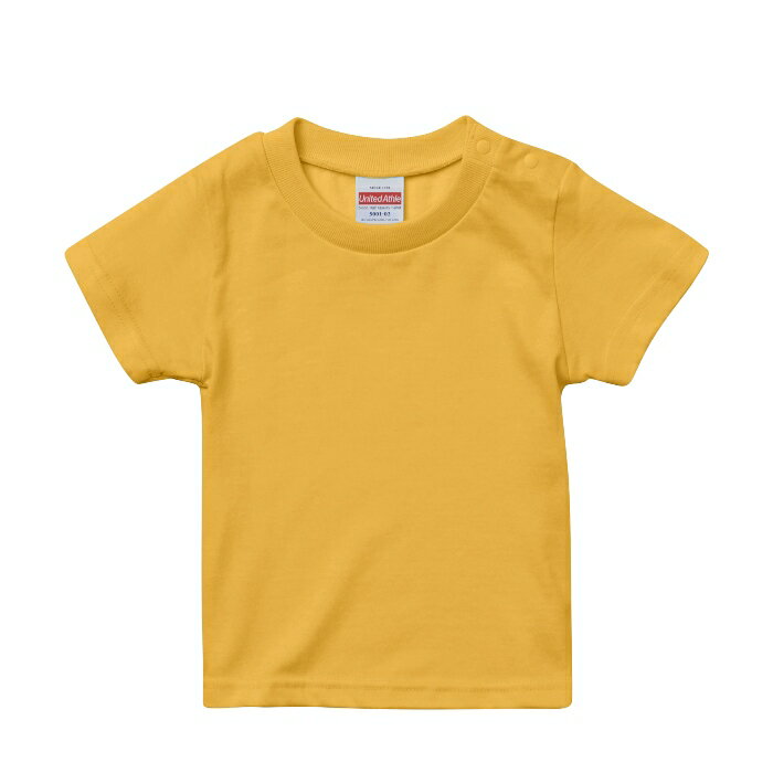 Tシャツ 半袖 キッズ 子供服 ハイクオリティー 5.6oz 90 ～ 160 サイズ BANANA