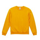 スウェット トレーナー メンズ クルーネック 裏パイル 10.0oz L サイズ ゴールド メーカー取寄せ品
