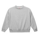 スウェット トレーナー メンズ ビックシルエット 裏起毛 10.0oz M サイズ アッシュ