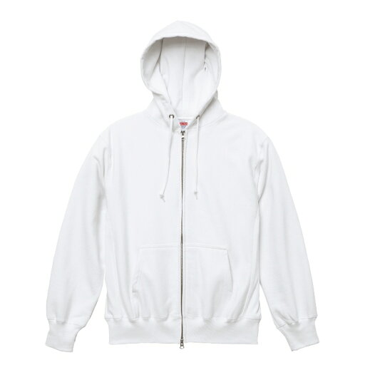 フルジップ パーカ スウェット メンズ 裏起毛 ヘビーウエイト 12oz XXL サイズ ホワイト ビック 大きいサイズ メーカー取寄せ品 フルジップ パーカ スウェット メンズ 裏起毛 ヘビーウエイト 12oz XXL サイズ ホワイト ビック 大きいサイズ メーカー取寄せ品