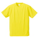 Tシャツ 半袖 メンズ ドライ アスレチック 4.1oz M サイズ イエロー メーカー取寄せ品(4)