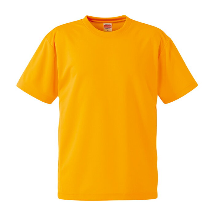 Tシャツ 半袖 メンズ ドライ アスレチック 4.1oz S サイズ ゴールド メーカー取寄せ品