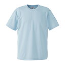 Tシャツ 半袖 メンズ ドライ アスレチック 4.1oz XXXXL サイズ アイスグレー ビック 大きいサイズ メーカー取寄せ品(4)