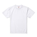 Tシャツ 半袖 キッズ 子供服 ドライ アスレチック 4.1oz 120 サイズ ホワイト メーカー取寄せ品